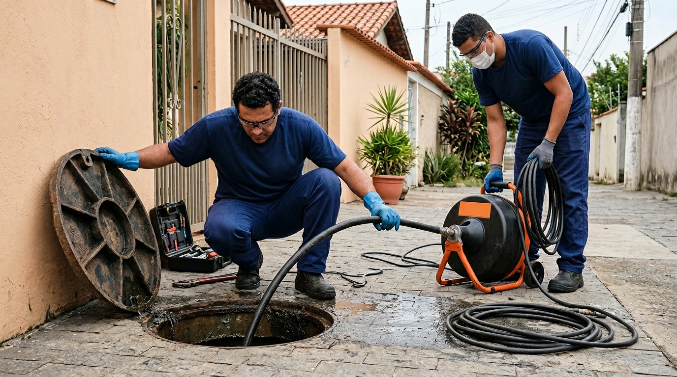 Desentupidora perto de mim em Teresina-PI